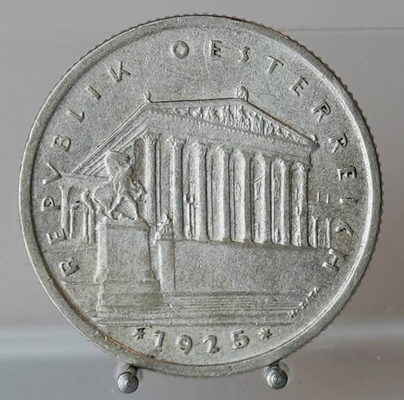 ÖSTERREICH 1 Schilling Silber 1925-1926