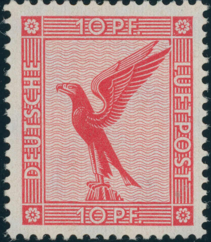 DEUTSCHES REICH 1926 MiNr. 379 I seltener Plattenfehler
