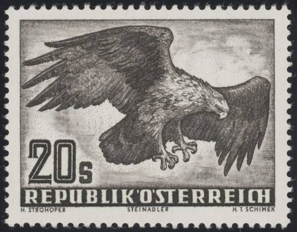 ÖSTERREICH 1952 MiNr. 968 z