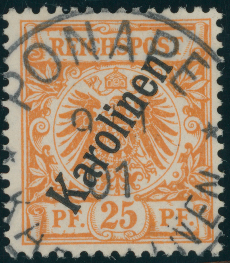 KAROLINEN 1900 MiNr. 5 II b