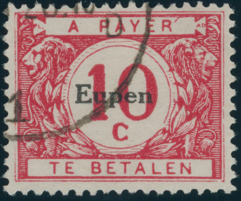 EUPEN PORTO 1920 MiNr. P 2 PF