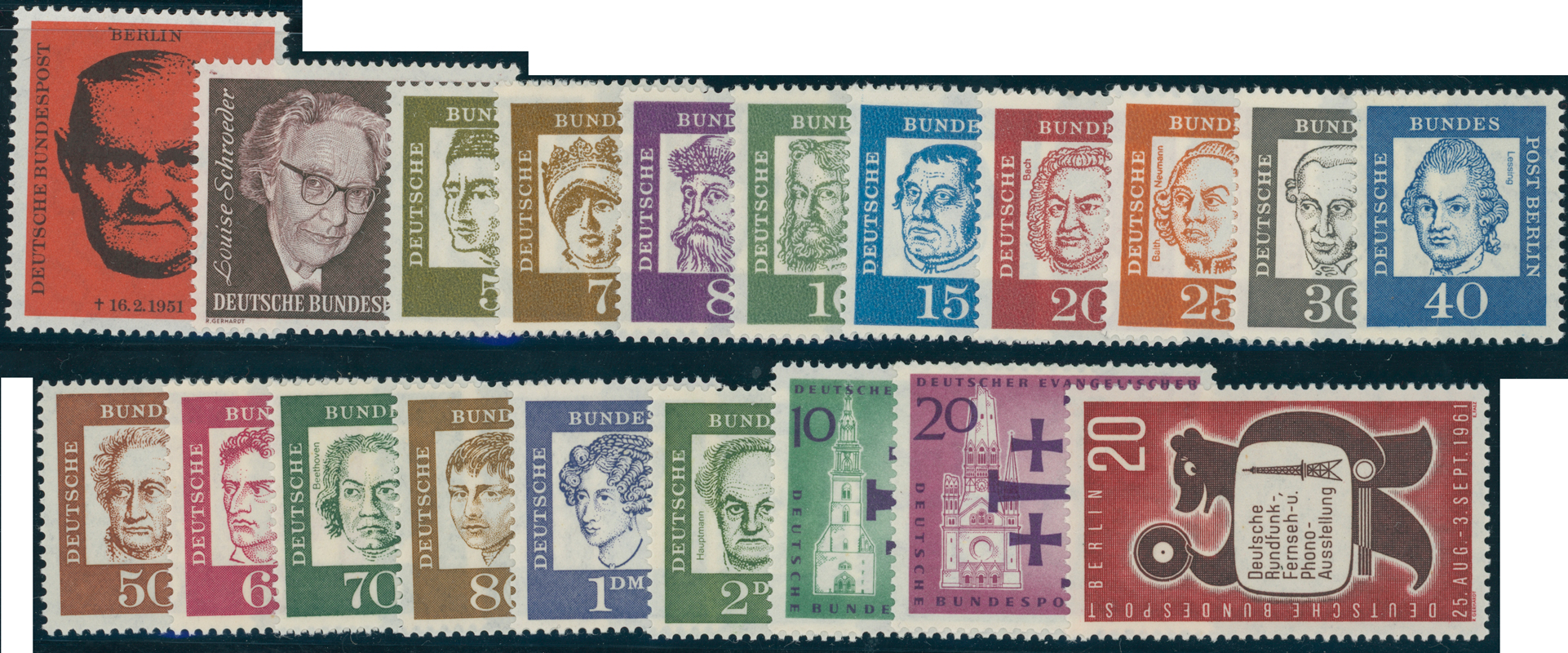 BERLIN 1961 Jahrgang komplett