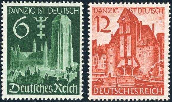 Deutsches Reich 1939 MiNr. 714-715