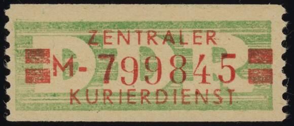 DDR-Dienst B 31 a I M, Berlin (Ost)