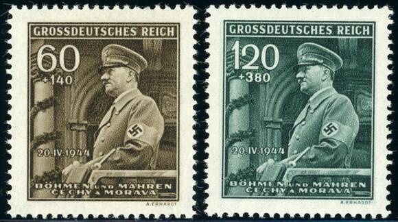 B.u.M. 1944 MiNr. 136-137