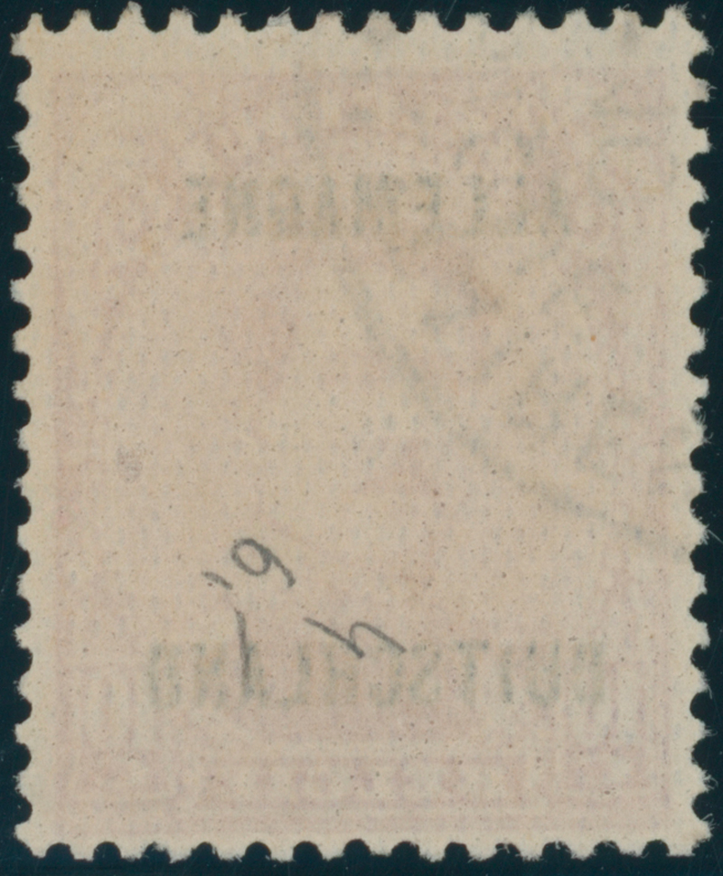 BELGISCHE MILITÄRPOST IM RHEINLAND 1919 MiNr. 4 A I PF