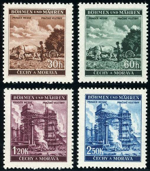 B.u.M. 1941 MiNr. 75-78