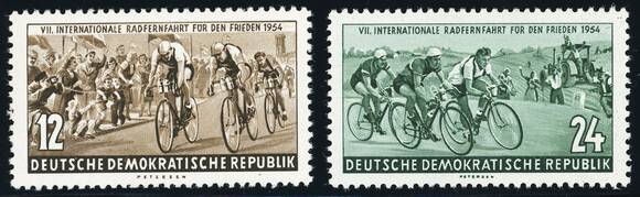 DDR 1954 MiNr. 426-427