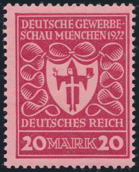 Deutsches Reich 1922 MiNr. 204 b
