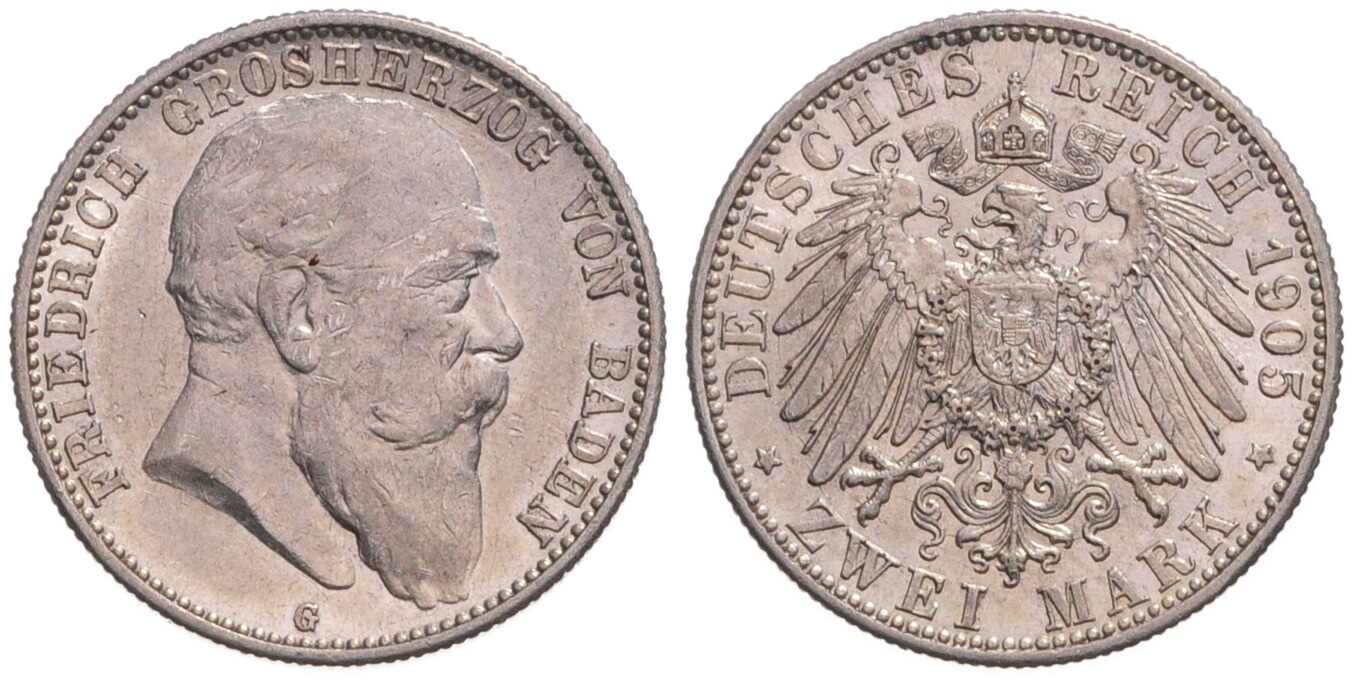 BADEN 2 Mark 1905 G, Jaeger 32