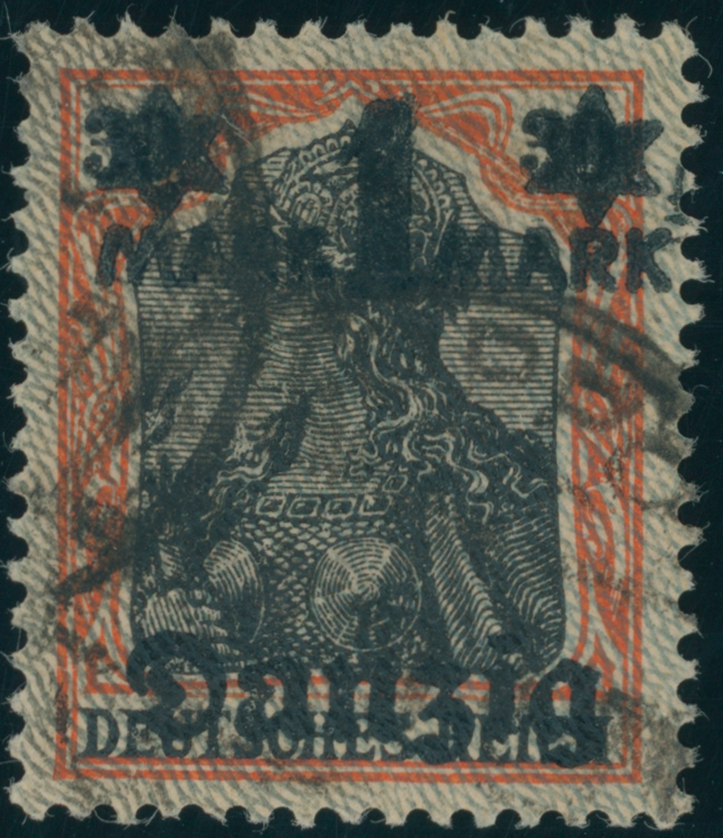 DANZIG 1920 MiNr. 26 I DD N