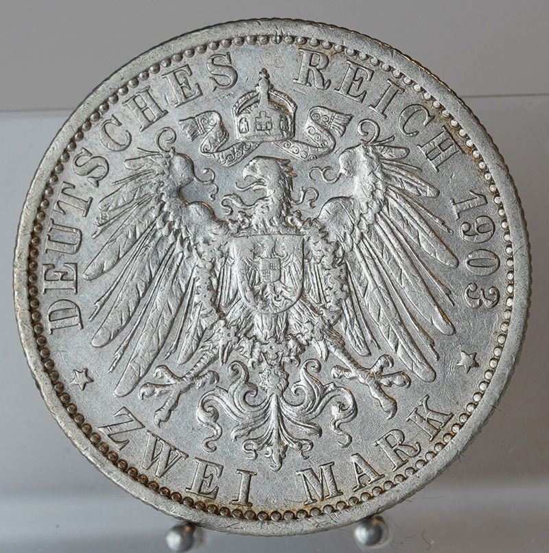 PREUSSEN 2 Mark 1903 A, Jaeger 102
