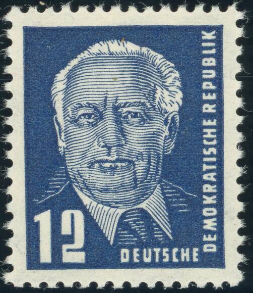 DDR 1952 MiNr. 323 za XII