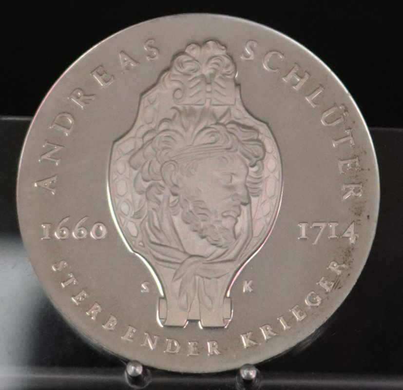 DDR 20 Mark 1990 Andreas Schlüter Jaeger 1634 Polierte Platte