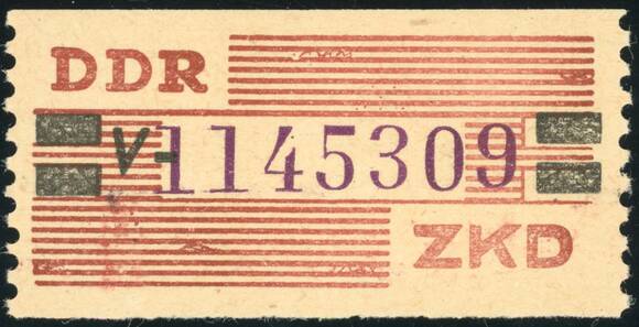 DDR-Dienst MiNr. B 29 V, Halle/Saale