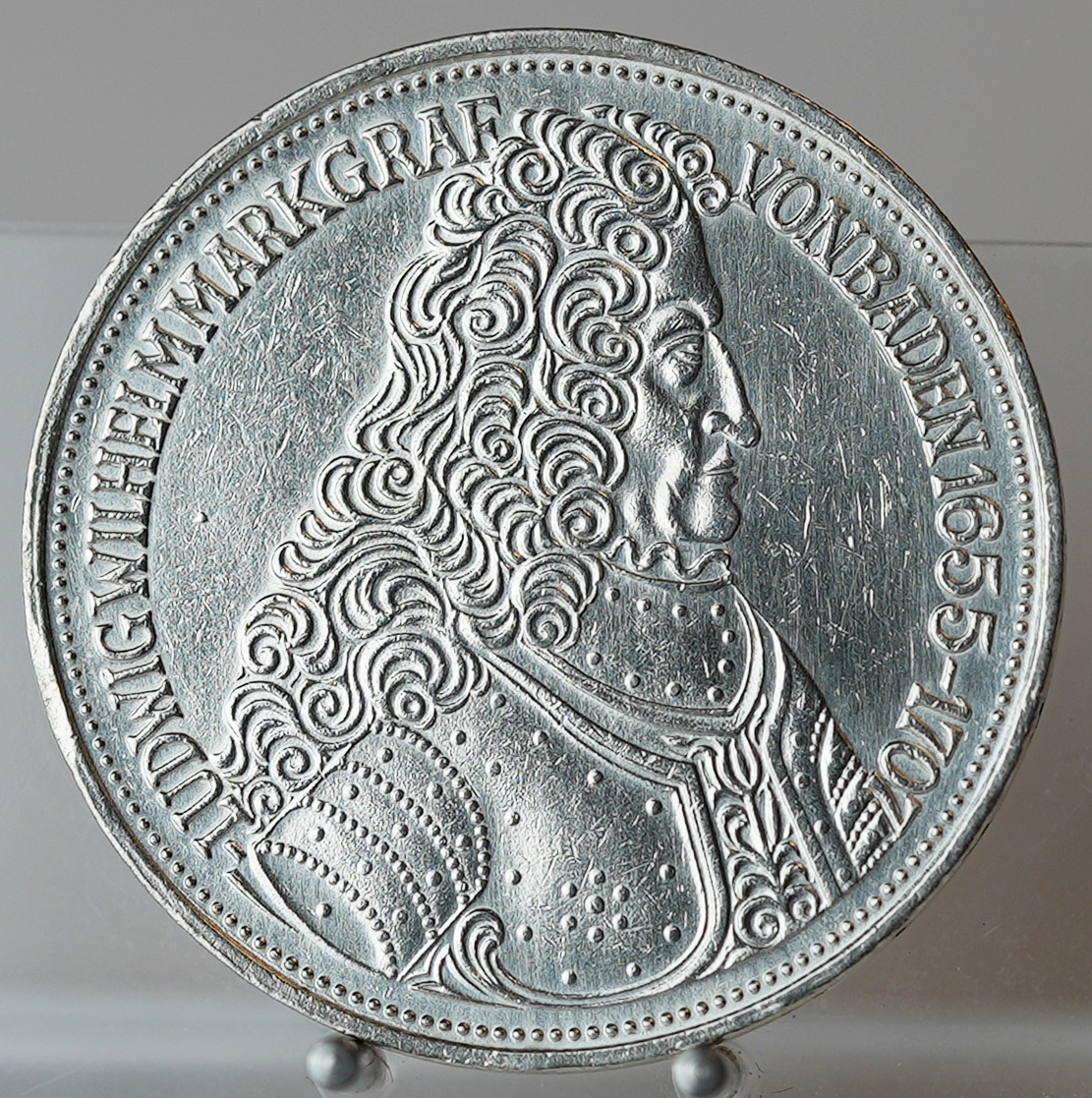 BRD 5 DM Markgraf von Baden 1955 G Jaeger 390