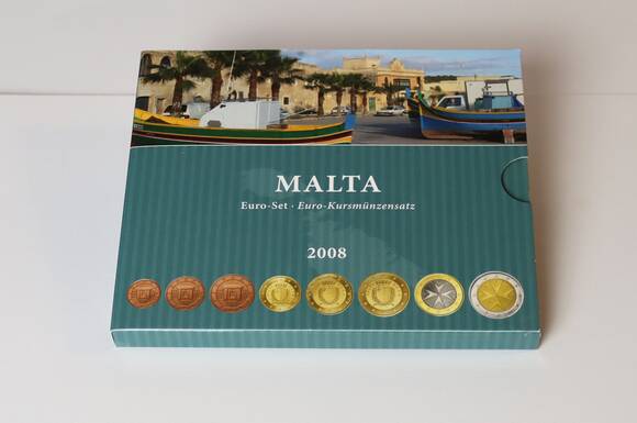 MALTA 2008 Euro-Kursmünzensatz