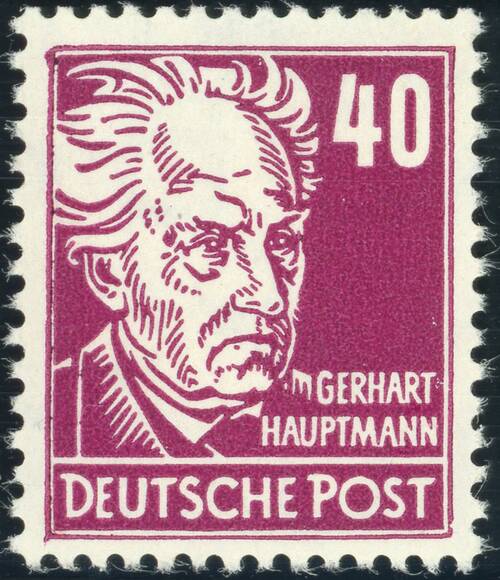 DDR 1952 MiNr. 336 va XI