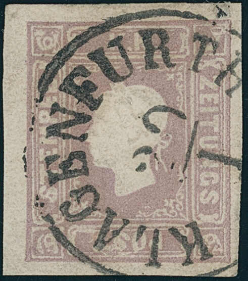 ÖSTERREICH 1859 MiNr. 17 b 