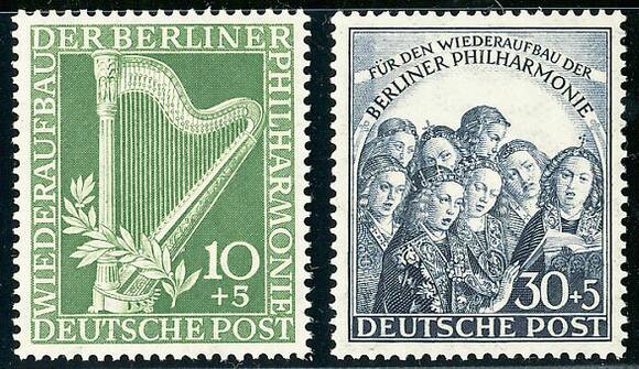 BERLIN 1950 MiNr. 72-73