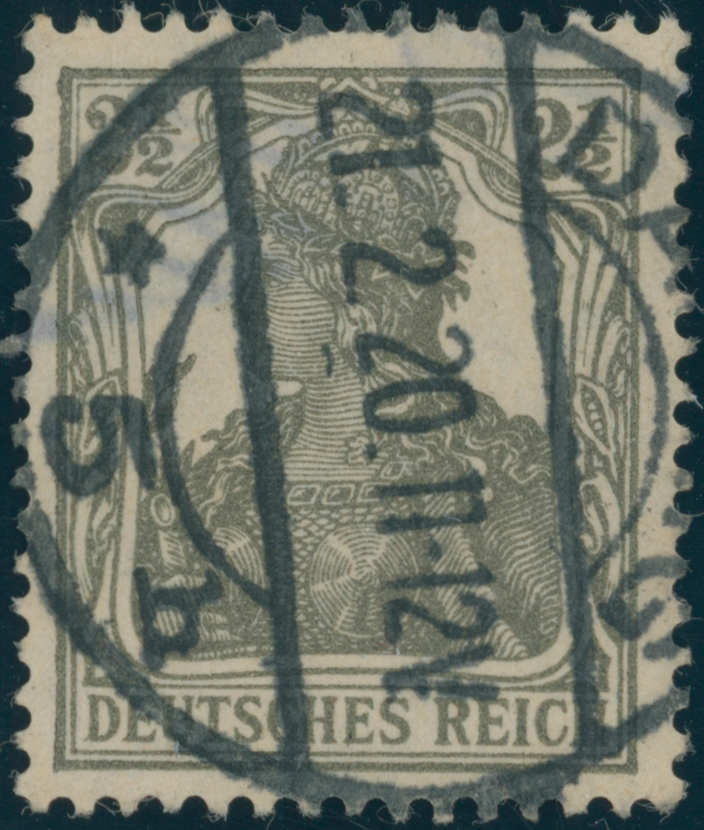 DANZIG 1920 Vorläufer Deutsches Reich MiNr.98