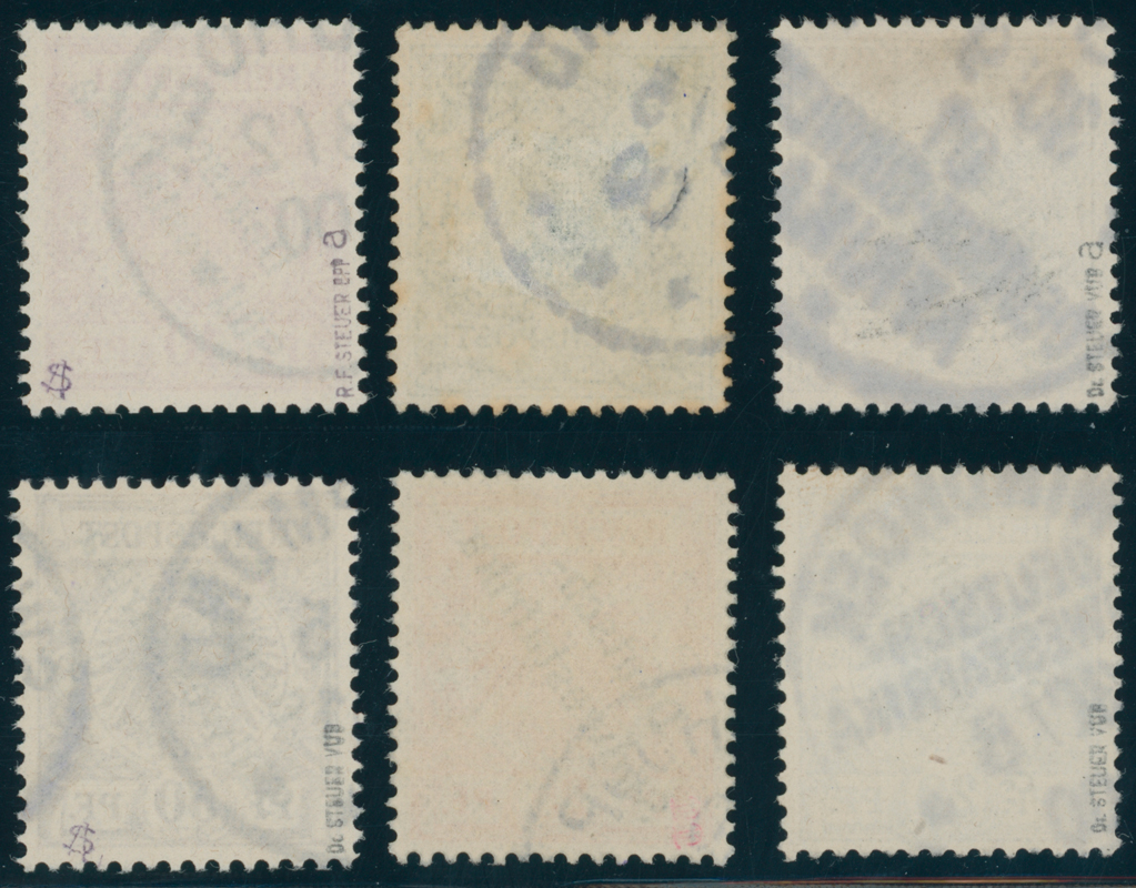 DEUTSCH-SÜDWESTAFRIKA 1898/99 MiNr. 5-10