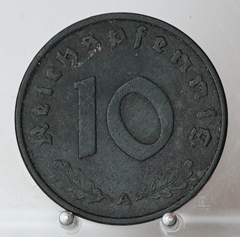 DRITTES REICH 10 Reichspfennig 1945 A