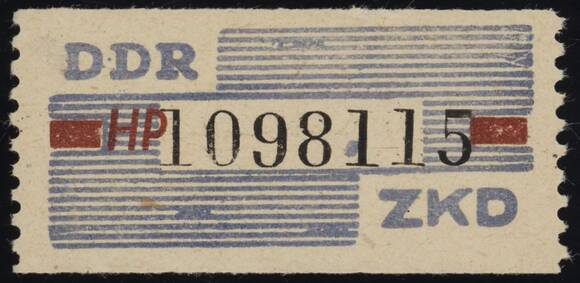 DDR-Dienst B 28 HP Berlin (Ost)