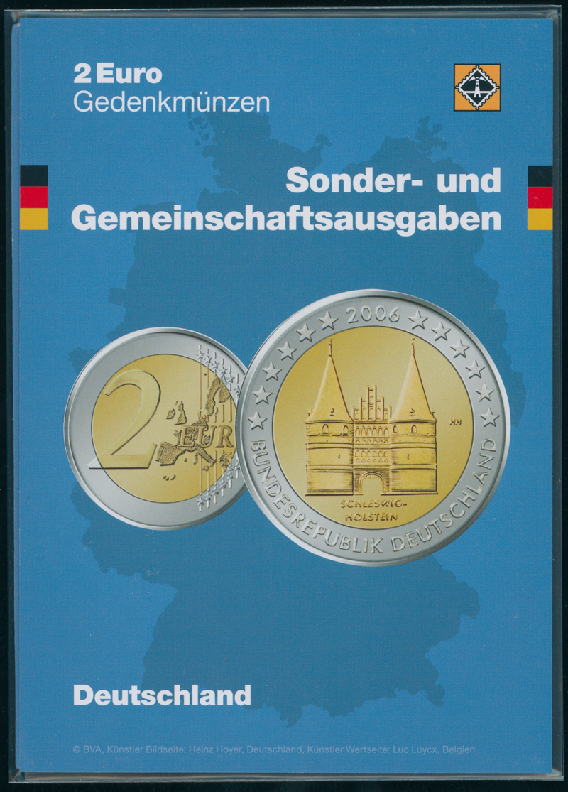 BRD 2009 10 Jahre WWU 5 x 2 Euro