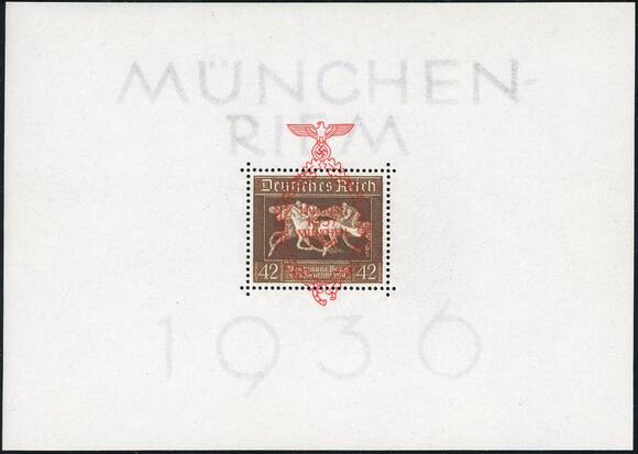 Deutsches Reich 1937 Block 10