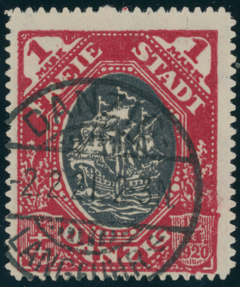 DANZIG 1921 MiNr. 58 PF I