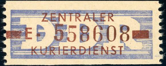 DDR-Dienst MiNr. B 20 E N