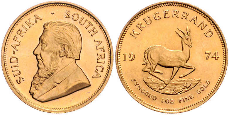SÜDAFRIKA Krügerrand 1974