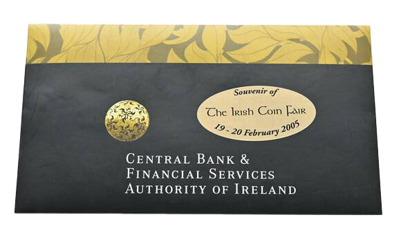 IRLAND Kursmünzsatz 2005 The Irish Coin Fair Dublin