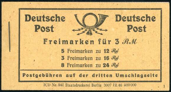 ALL.BES Markenheftchen MH 50 RLV XXXII ALL.BES Markenheftchen MH 50 RLV XXXII