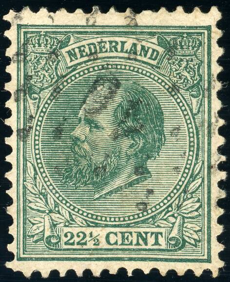 NIEDERLANDE 1888 MiNr. 25 D