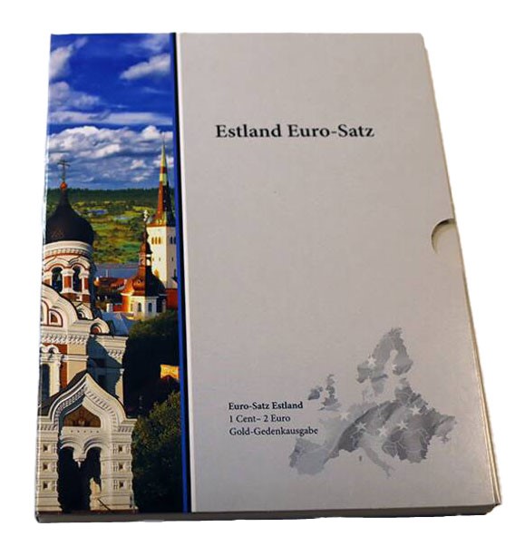 ESTLAND 2011 Euro-Kursmünzsatz