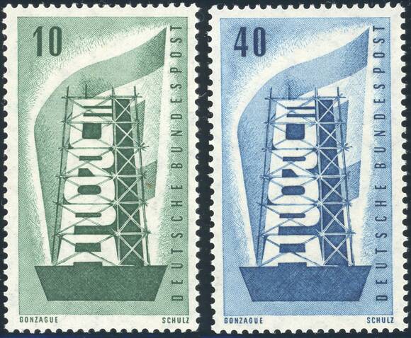 BRD 1956 MiNr. 241-242