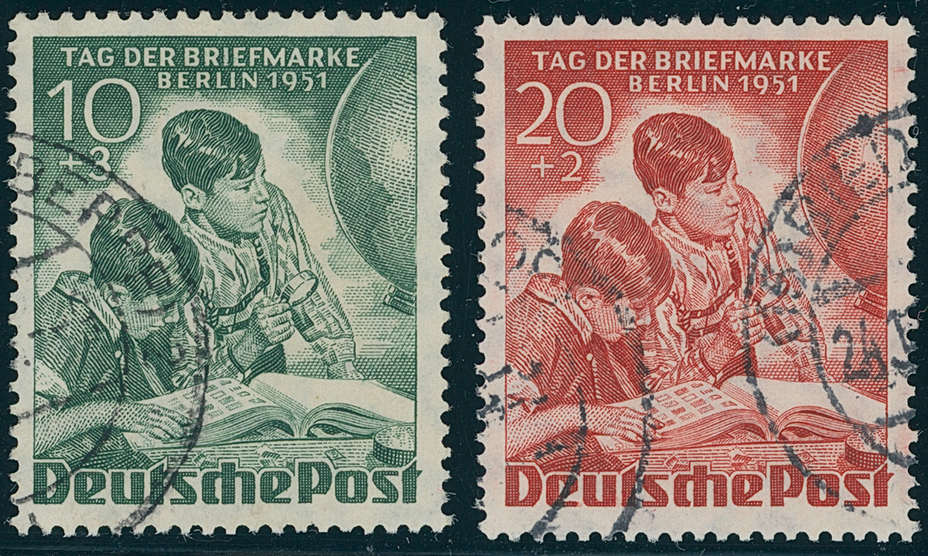 BERLIN 1951 MiNr. 80-81