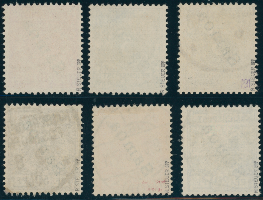 SAMOA 1900 MiNr. 1-6