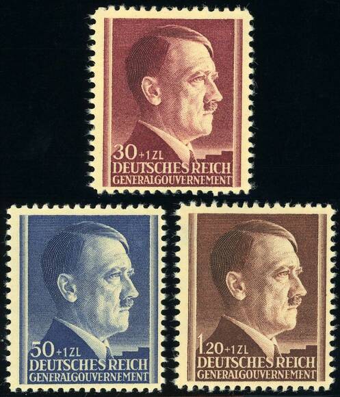 GG 1942 MiNr. 89-91