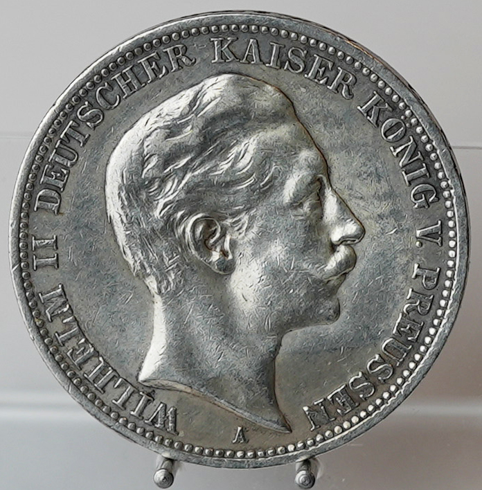 PREUSSEN 3 Mark 1909 A, Jaeger 103
