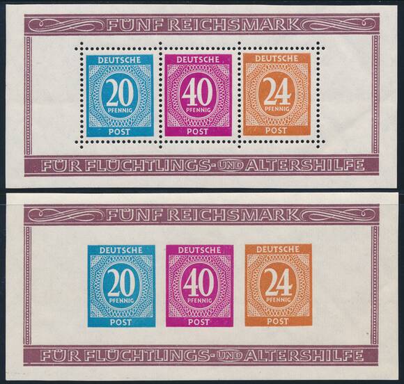 ALL.BES. 1946 Block 12 A/B ALL.BES. 1946 Block 12 A/B