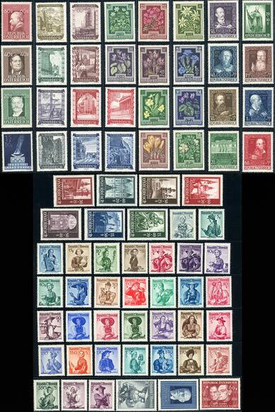 ÖSTERREICH 1948 Jahrgang komplett ÖSTERREICH 1948 Jahrgang komplett