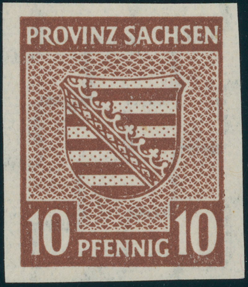 SBZ MiNr. 72 II, guter Plattenfehler