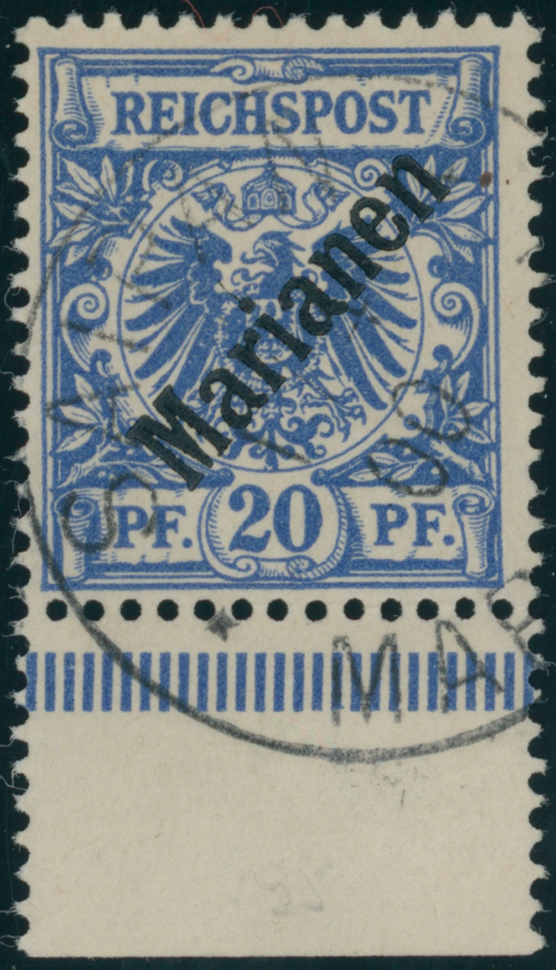 MARIANEN 1899 MiNr. 4 I Stempelsorte II