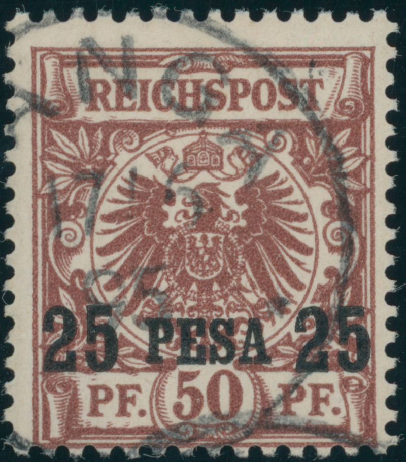 DEUTSCH-OSTAFRIKA 1893 MiNr. 5 II a