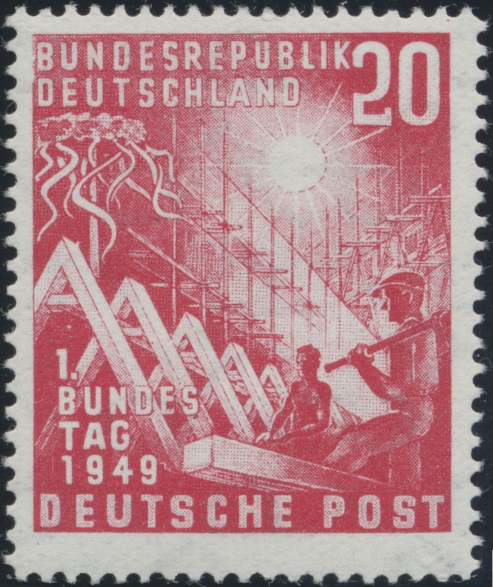 BRD 1949 MiNr. 112 V