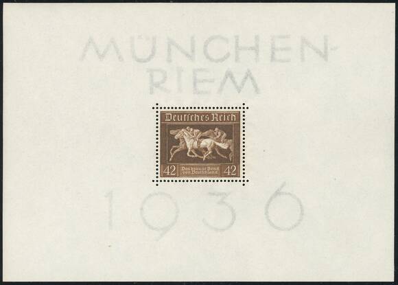 Deutsches Reich 1936 Block 4