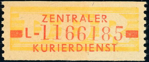 DDR-Dienst MiNr. B 18 I L N